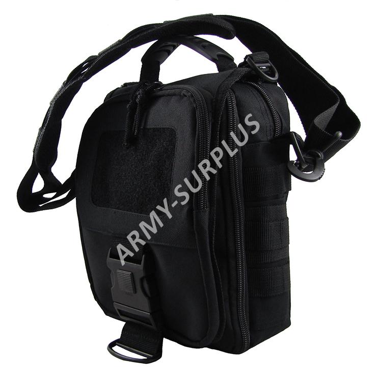 Taktická taška přes rameno INDY šedá