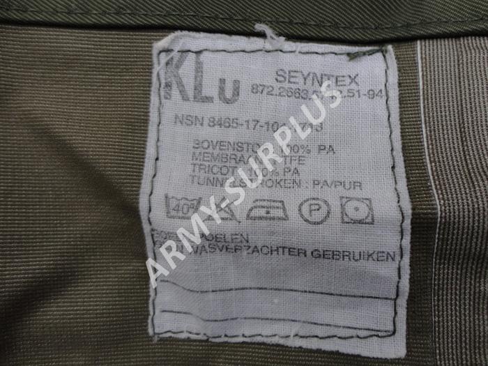 Povlak na spací pytel (spacák, žďárák, bivak) Holandsko goretex oliv použitý biv