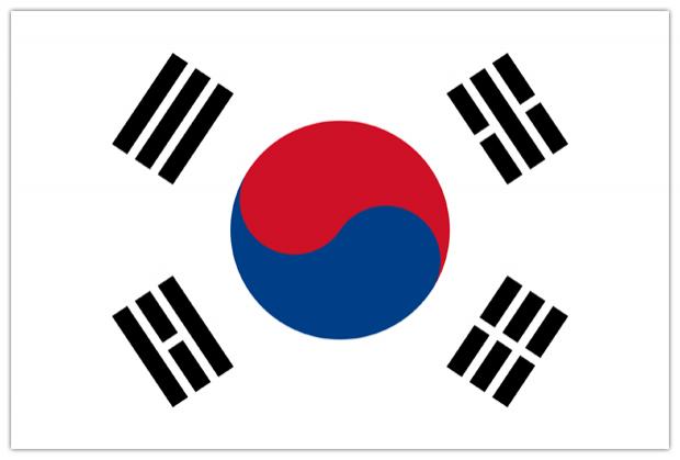 Vlajka Jižní Korea 90x150cm č.97