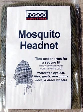 Moskytiera na hlavu oliv Fosco