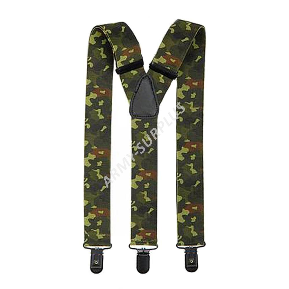 Kšandy s potiskem - BW (Bundeswehr) camo (šle) flecktarn