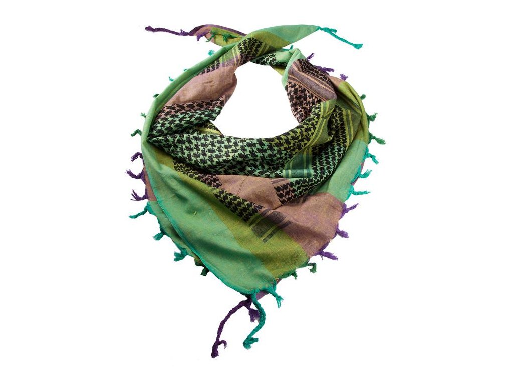 Šátek palestina multicolor 2 (shemagh, arafat)