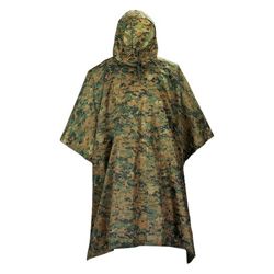 Pončo (poncho) US ripstop marpat digital woodland