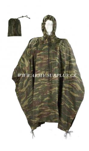 Pončo (poncho) Pentagon greece camo - Řecko