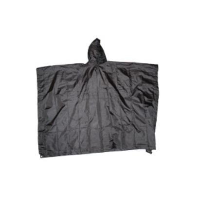 Pončo (poncho) US ripstop černé Fostex