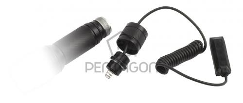 Kabelový tlakový spínač na baterku Pentagon