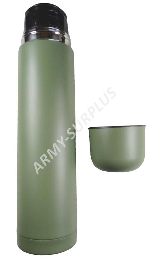 Termoska oliv nerez vakuová 500ml