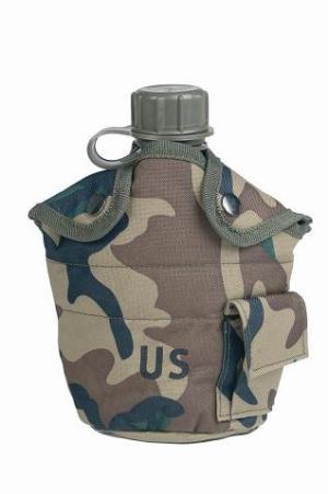 Polní láhev (čutora) US woodland 
