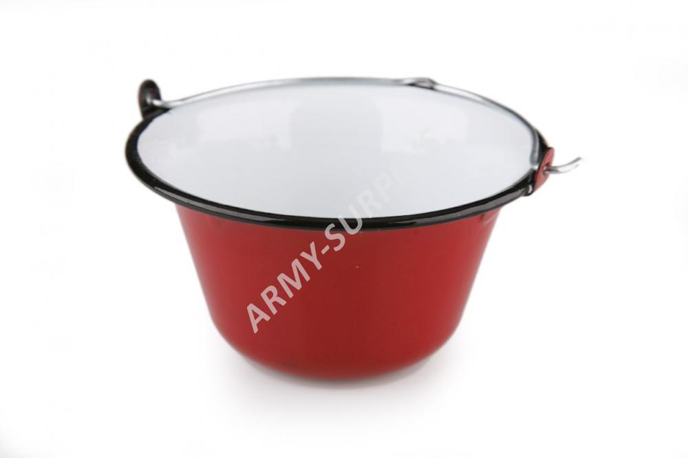 Kotlík smalt červený 0,8l