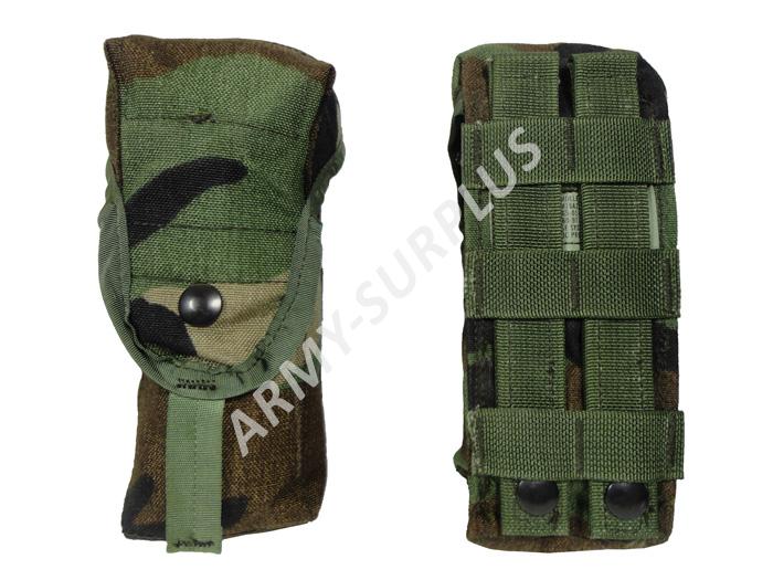 Sumka molle II na 2 zásobníky M16A2 (m4,colt,ar-15) woodland