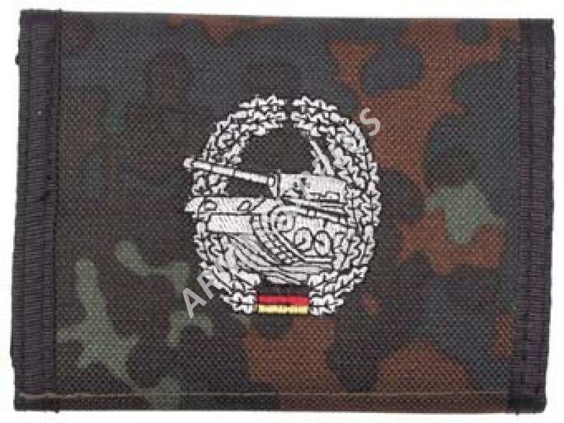 Peněženka s nášivkou PANZERTRUPPE