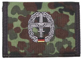 Peněženka s nášivkou FLIEGERTRUPPE