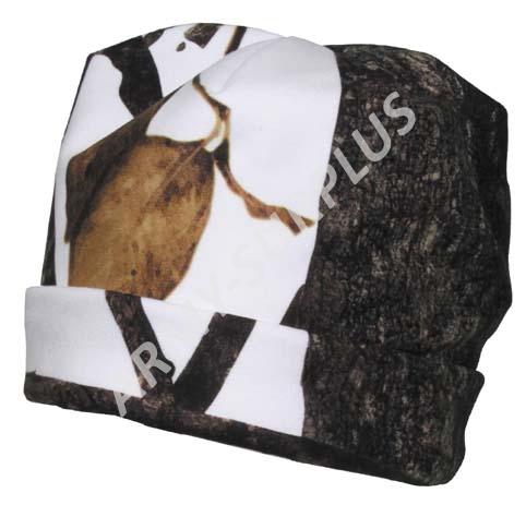 Kulich zimní fleece hunter snow bílá