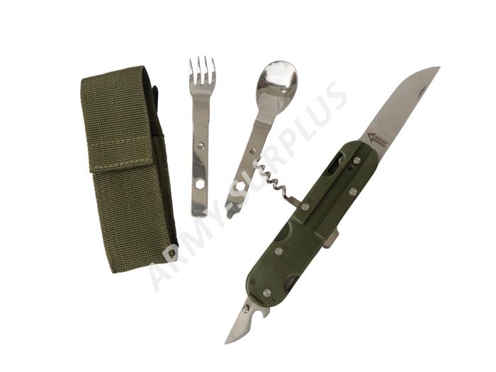 Příbor BW plast 5v1 oliv Commando Texar