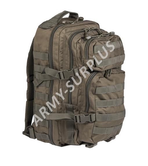 Batoh ASSAULT Pack US 20L molle oliv malý Miltec