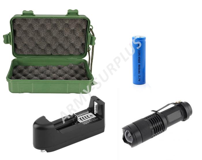 Svítilna (Baterka) LED POLICE 1000W Power Style s nabíječkou