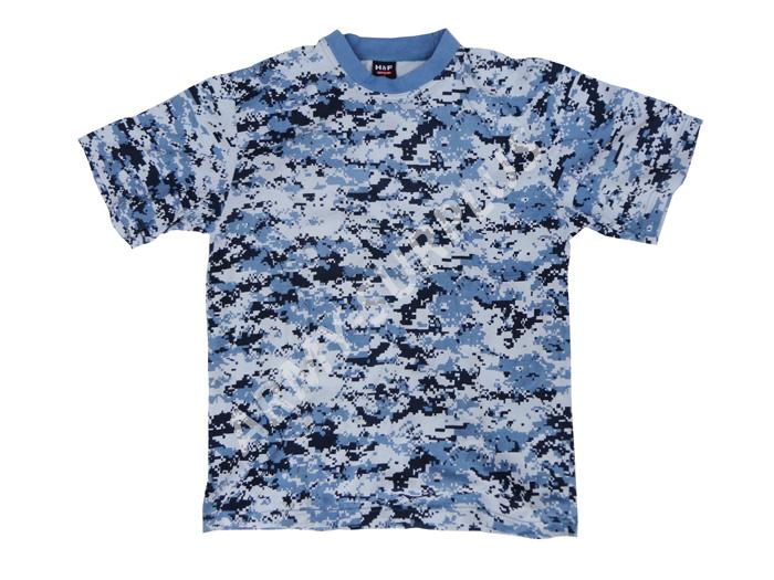 Triko ACU digital skyblue Navy