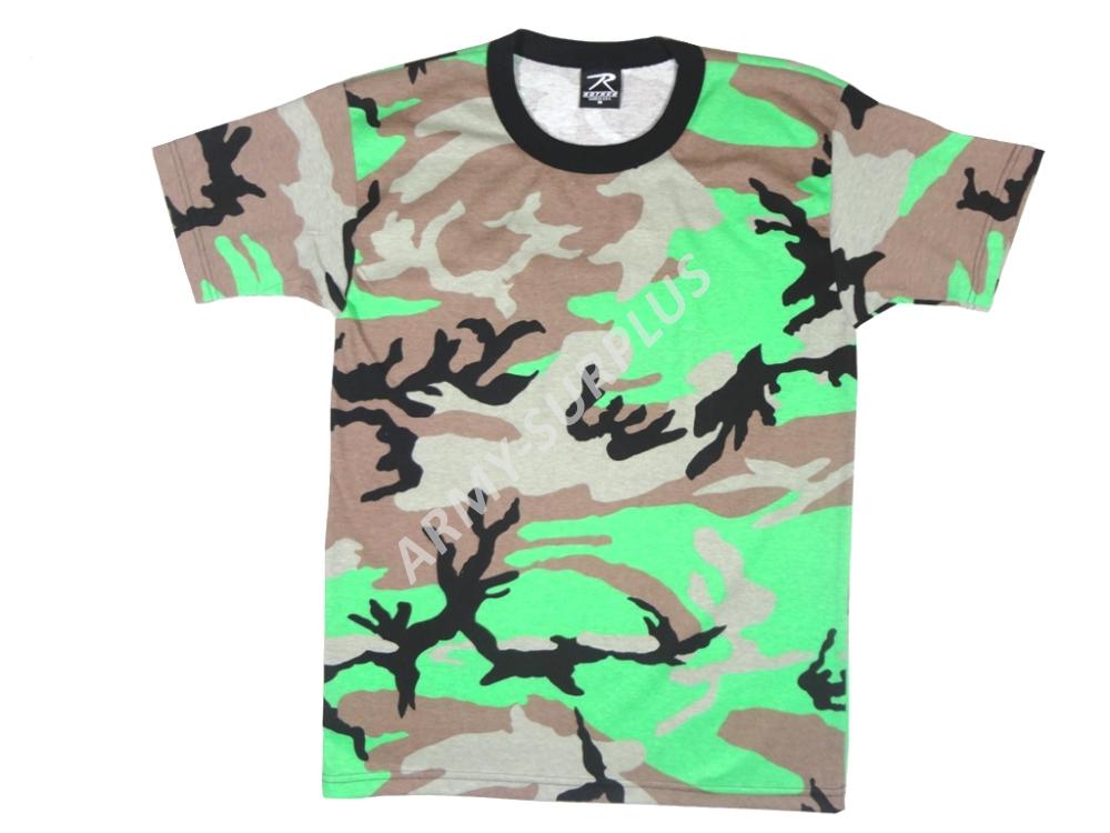 Triko savana green camo Rothco
