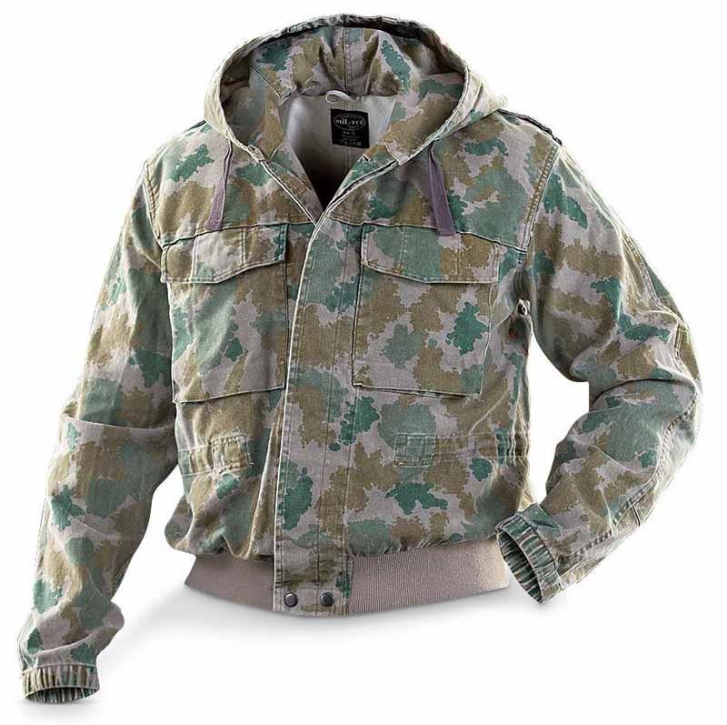 Bunda blouson praná flachentarn