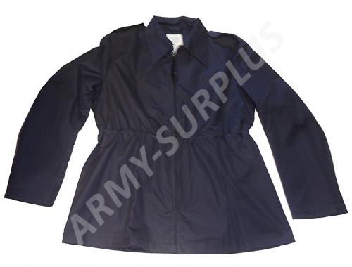 Bunda modrá windproof zánovní