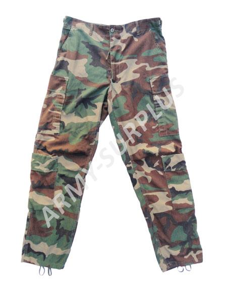 Kalhoty US nomex pilotní aircrew combat woodland originál použité