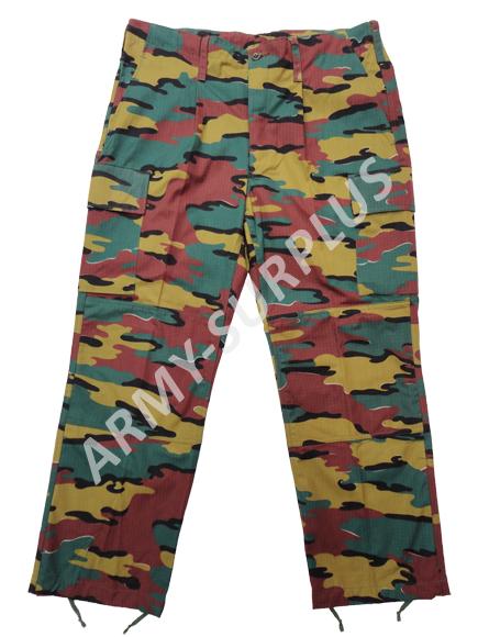 Kalhoty Belgie jigsaw ripstop camo originál