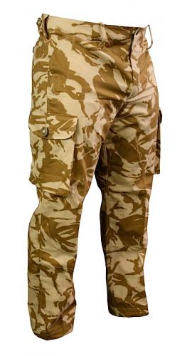 Kalhoty britské Velká Británie desert DPM windproof nové