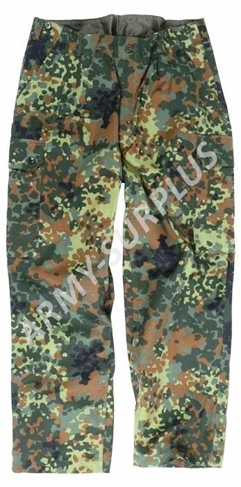 Kalhoty BW (Bundeswehr) flecktarn originál