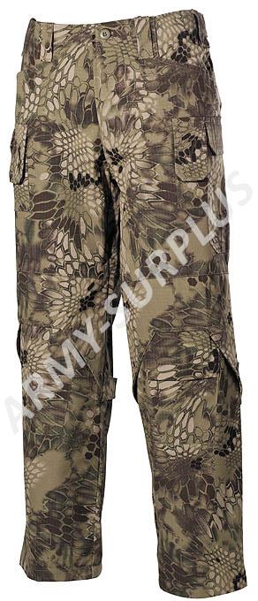 Kalhoty mission combat pants kryptek highlander MFH snake FG