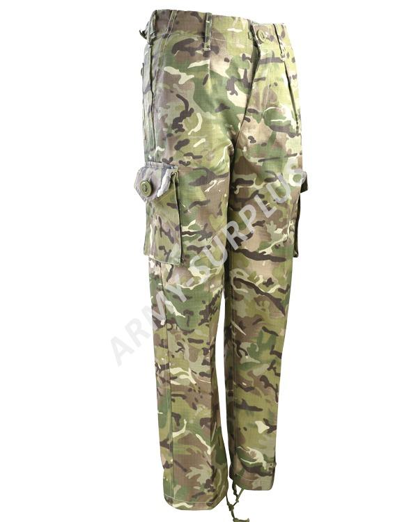 Kalhoty dětské BTP multicamo ripstop Velká Británie Kombat