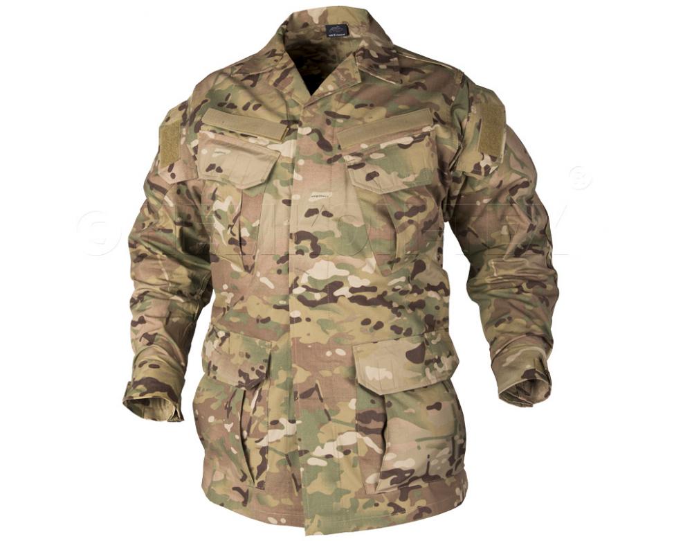 Blůza multicamo camogrom SFU ripstop Helikon BL-SFU-PR-14