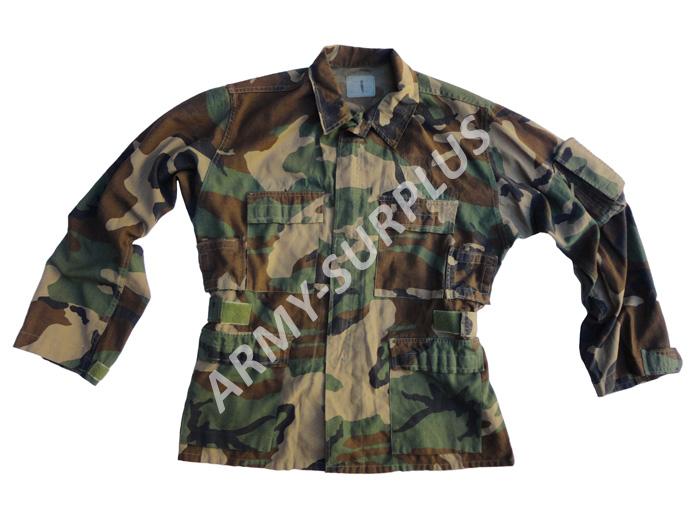 Blůza US pilotní aircrew combat woodland originál použitá