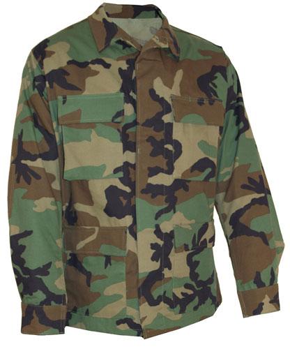Blůza US woodland BDU originál použitá
