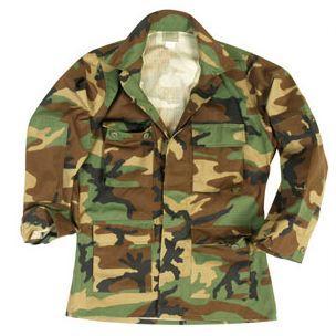 Blůza US woodland BDU ripstop Teesar