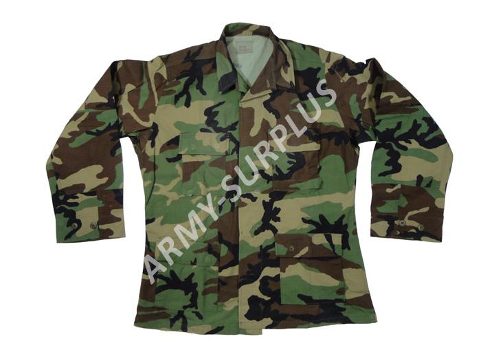 Blůza US woodland ripstop BDU originál použitá