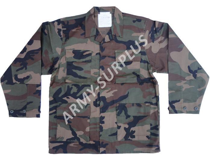 Blůza woodland BDU Mil-Tec