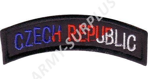 Nášivka Česká republika - oblouk