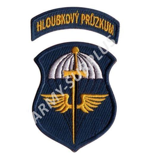 Nášivka Hloubkový průzkum barevná