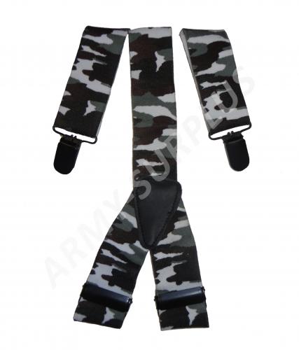 Kšandy s potiskem - Metro camo (šle)