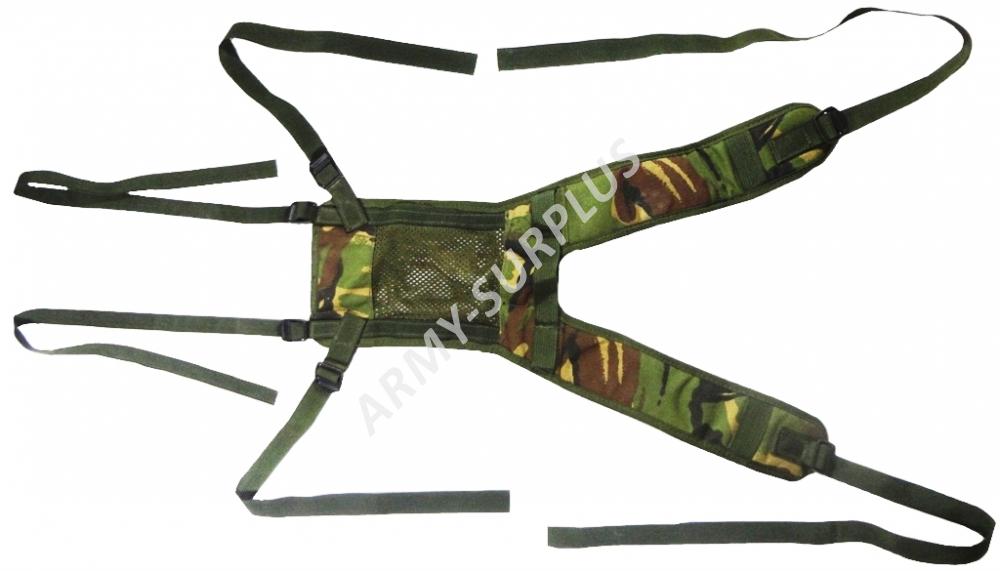 Nosné treky (šle, kšandy) britské PLCE Yoke Main DPM IRR Vel. Brit. Webbing Syst