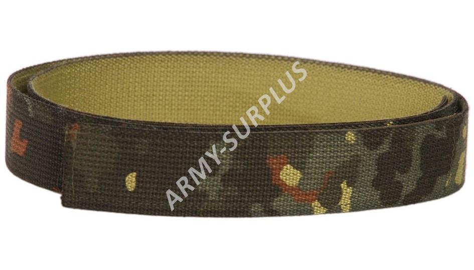 Opasek kalhotový suchý zip flecktarn