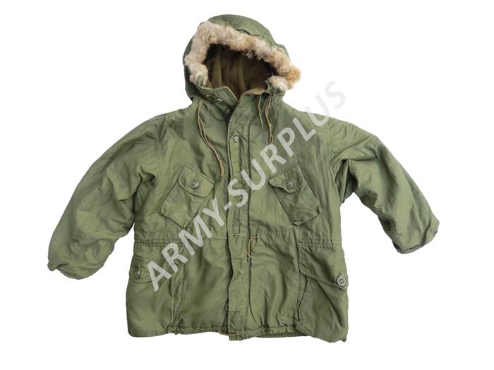 Parka ECW Velká Británie originál 1969 oliv