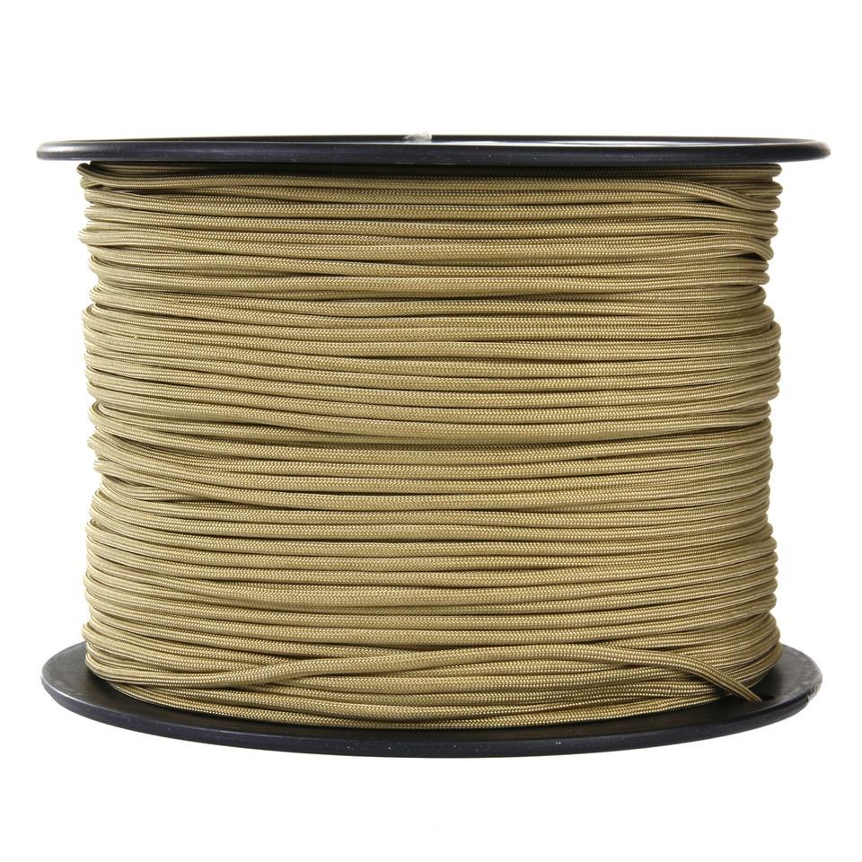 Šňůra paracord 550 coyote (padáková) 4mm 1m