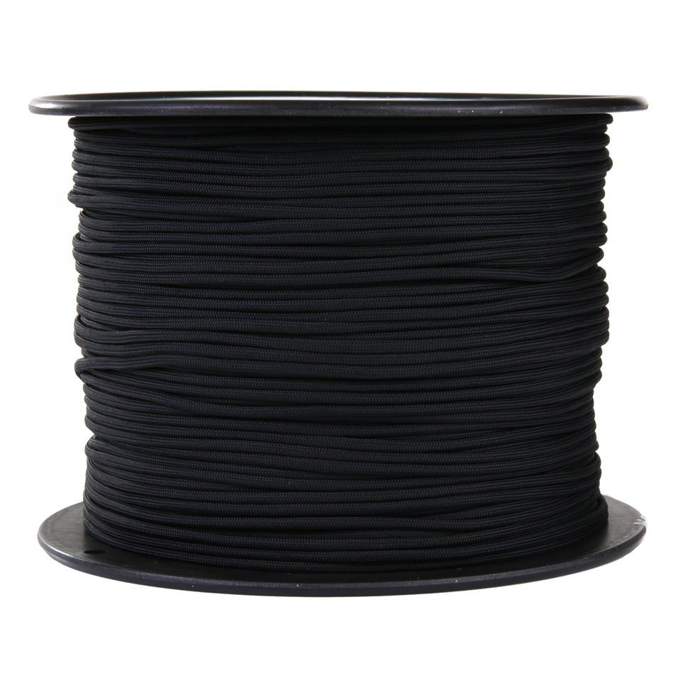 Šňůra paracord 550 černá (padáková) 4mm 1m