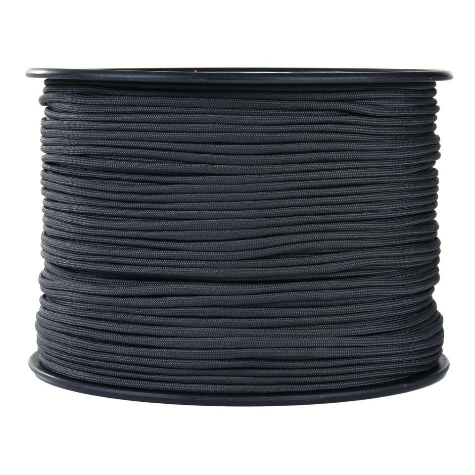 Šňůra paracord 550 foliage (padáková) 4mm 1m šedá