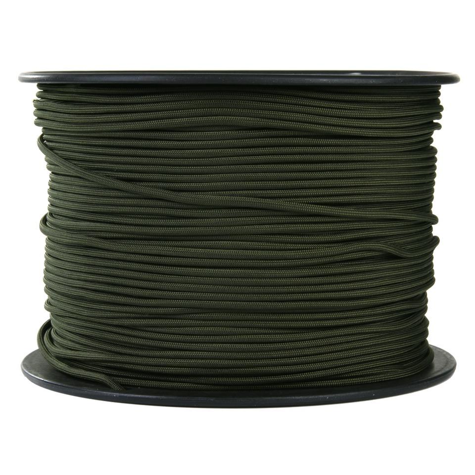 Šňůra paracord 550 oliv (padáková) 4mm 1m oliv