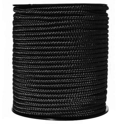 Šňůra univerzální 5mm 60 m černá