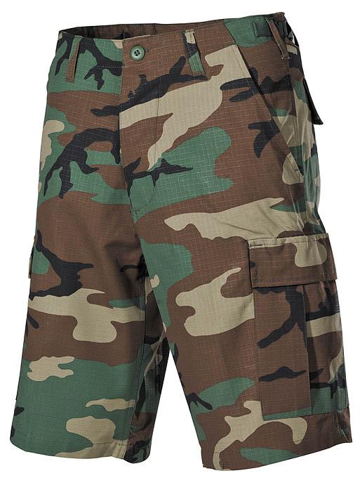 Bermudy ripstop woodland MFH 01512T