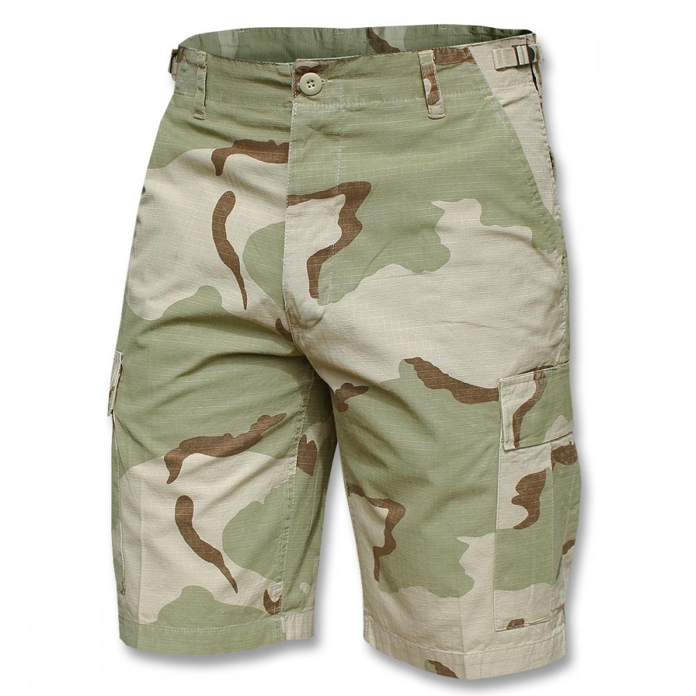 Bermudy US ripstop desert 3 color předeprané