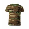 Triko dětské woodland camo Adler